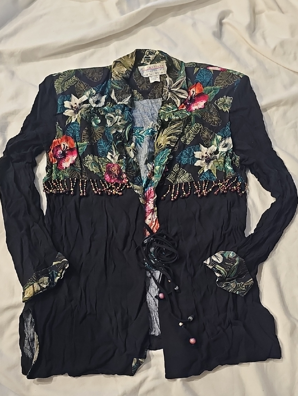 Boho Floral Tunic By Collections Internationale
